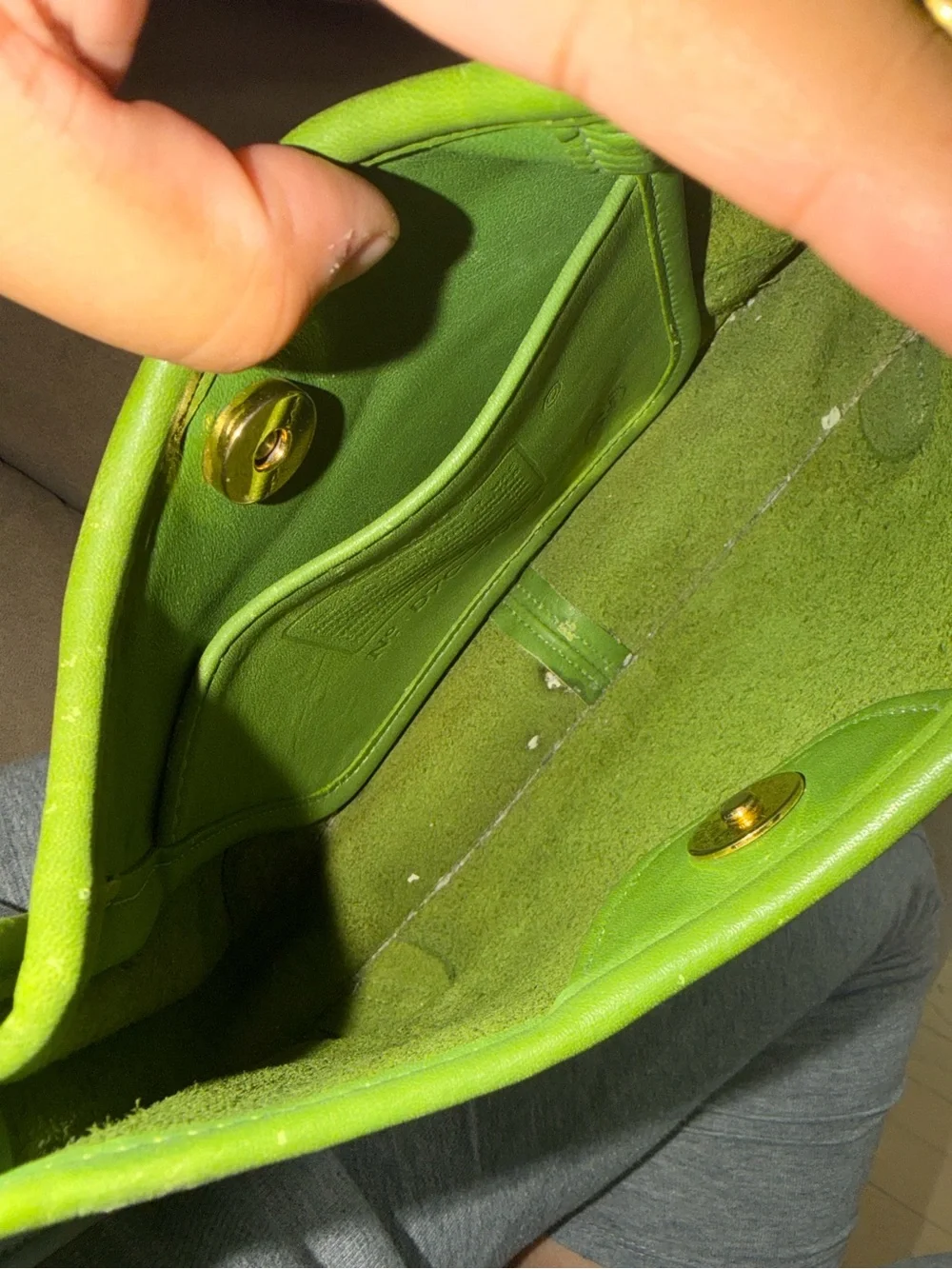 Coach stylish green